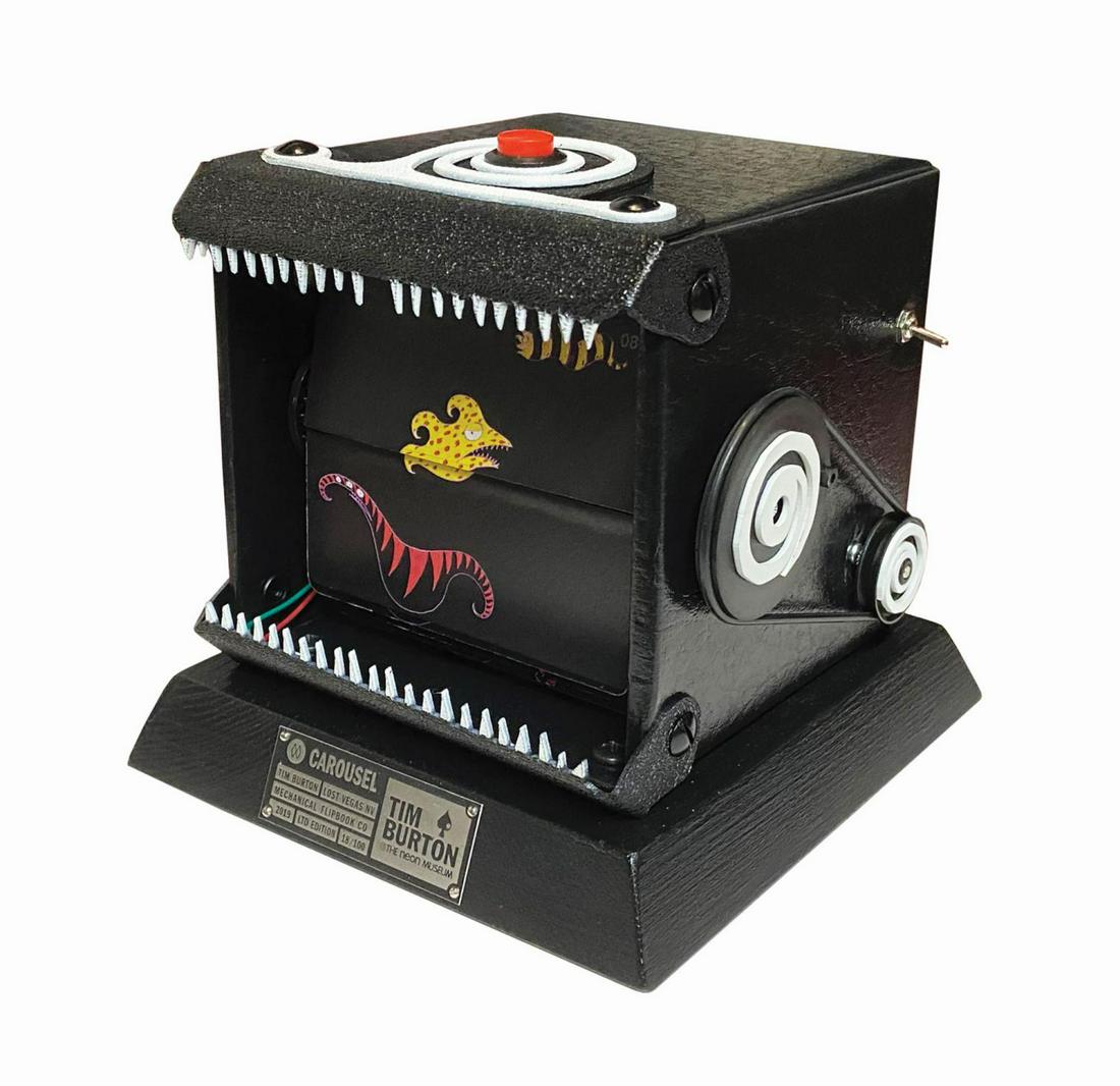 "Carousel" Tim Burton Motorized Flipbook. (1 of 3)