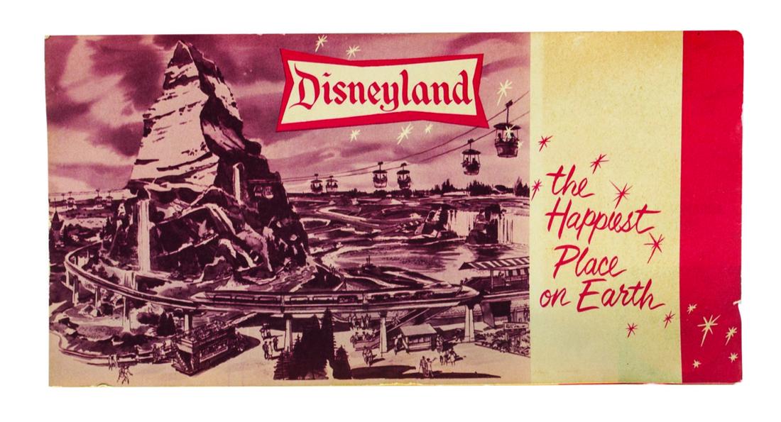 Milt Albright's Disneyland Group Services Brochure. (1 of 3)
