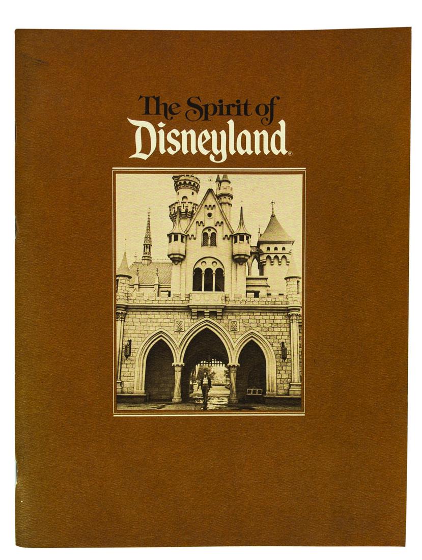 Milt Albright: (Disneyland, 1984) A special VIP and cast member exclusive book titled “The Spirit of Disneyland” from the collection of Disney Legend Milt Albright. Published in honor of Disneyland's 30th annive