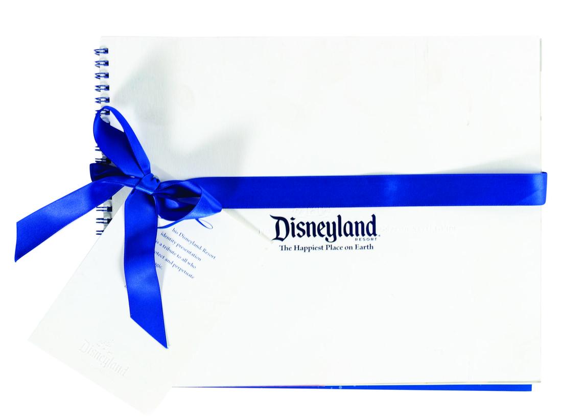 The Disneyland Graphic Style Guide Book. (1 of 3)