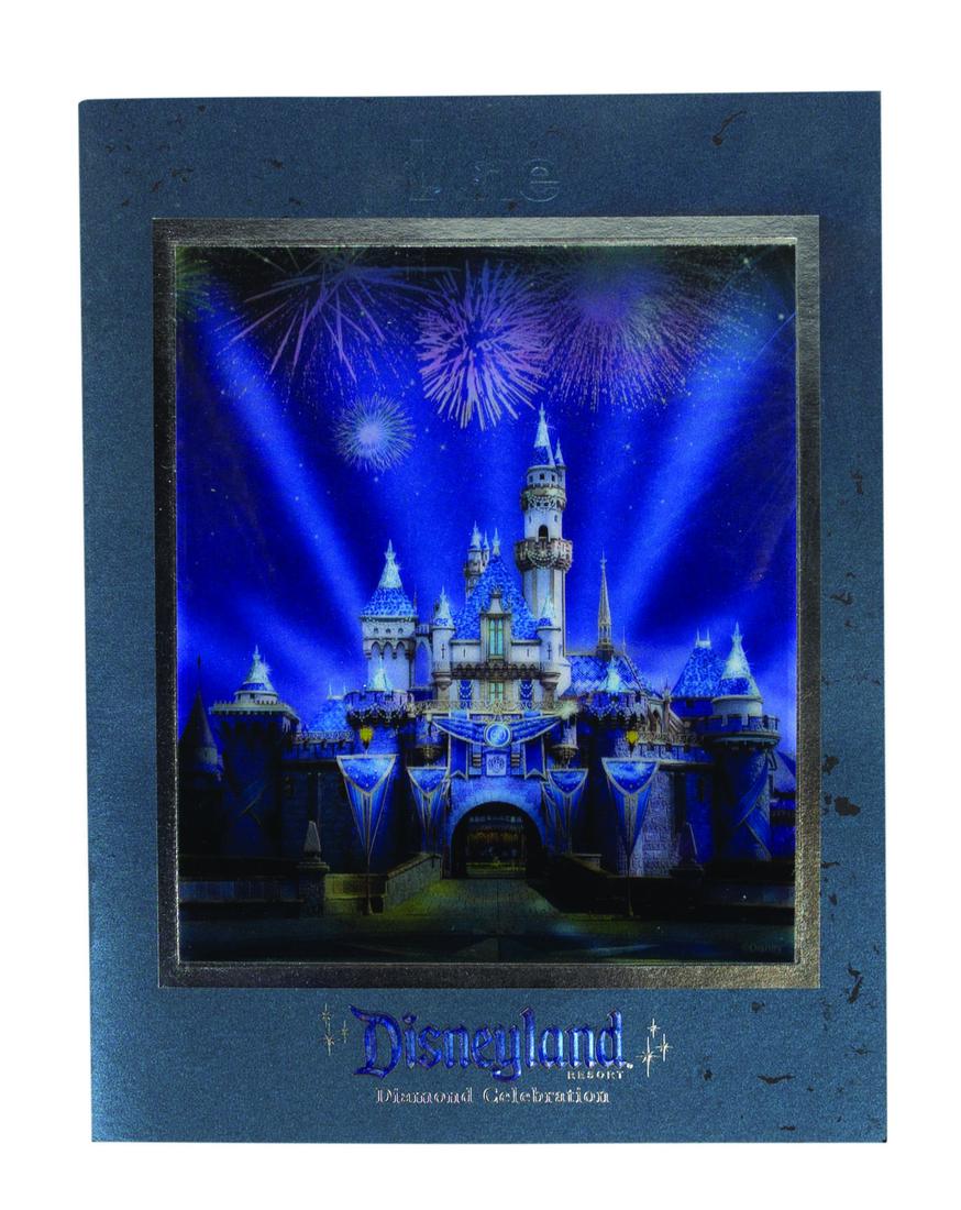 Disneyland Line 60th Anniversary Issue.: (Disneyland, 2015) A July 17, 2015 Disneyland 60th Anniversary issue of the cast exclusive Disneyland Line magazine. This special Diamond Celebration issue features a lenticular cover and contains sto