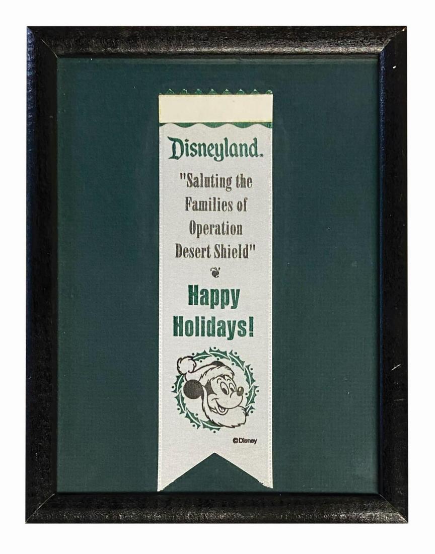 Disneyland Operation Desert Shield Holiday Ribbon. (1 of 1)