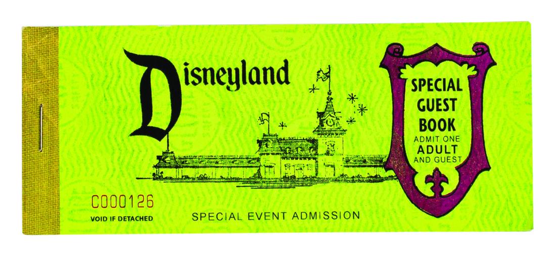 Fred Segal 50th Anniversary Event Retro Ticket Booklet. (1 of 7)