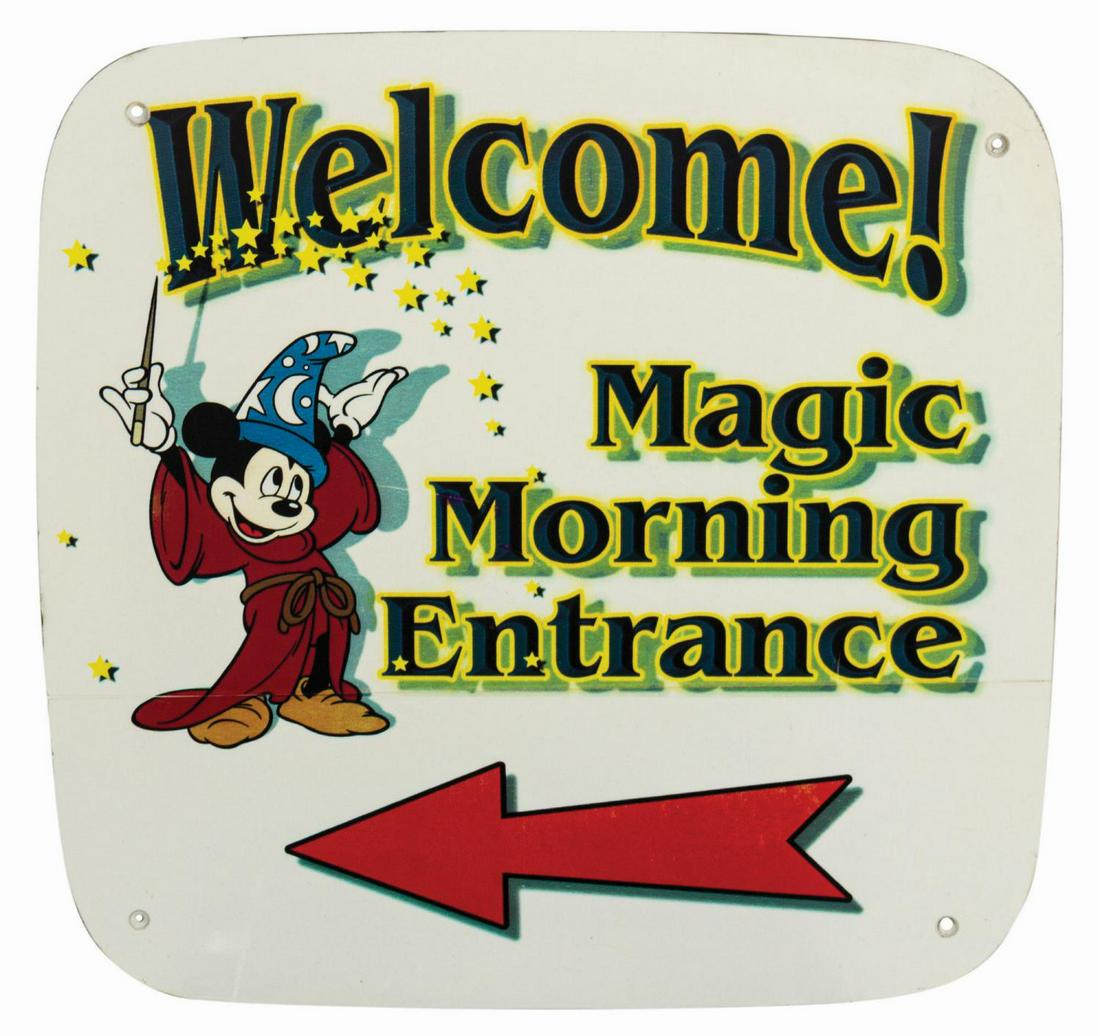 Magic Mornings Entrance Sign. (1 of 1)