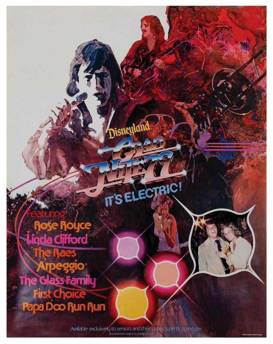 Grad Nite 1977 Poster. (1 of 1)