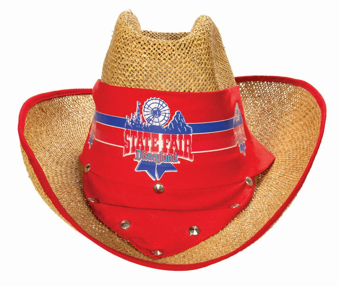 Disneyland "State Fair" Straw Hat. (1 of 3)