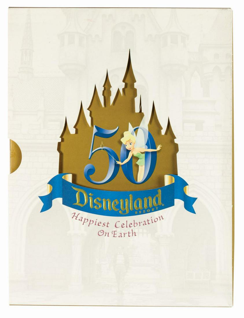 Disneyland 50th Anniversary Celebration Press Kit. (1 of 11)