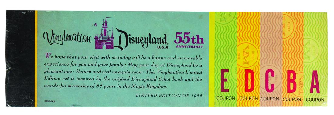 Disneyland Vinylmation 55th Anniversary Set. (1 of 3)