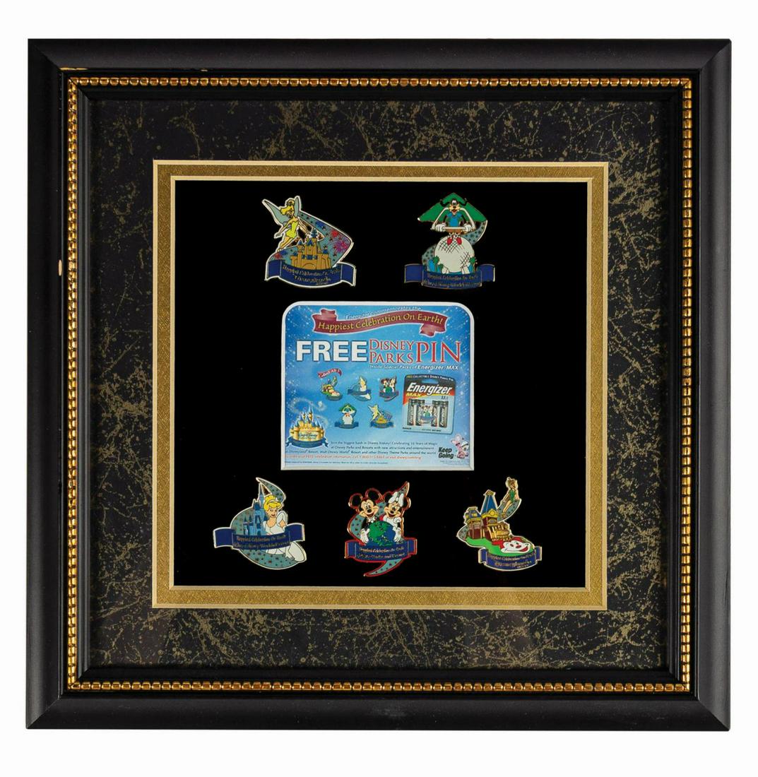 Disney Energizer (5) Pin Set. (1 of 1)