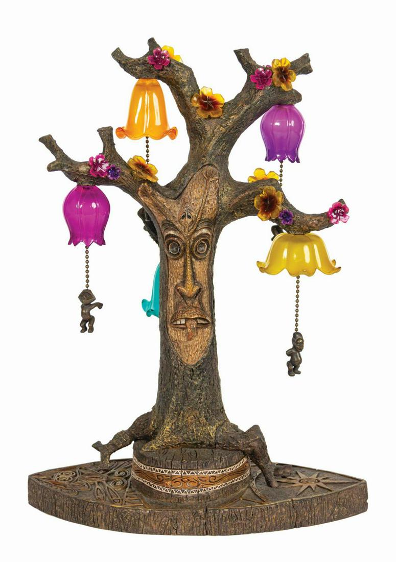 Enchanted Tiki Room Tangaroa Lamp. (1 of 3)