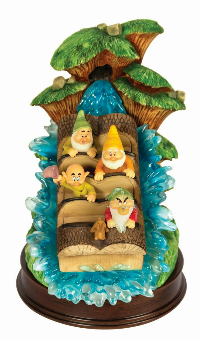 Dwarfs on Splash Mountain Figurine. (1 of 5)