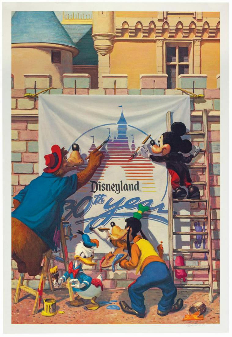 Charles Boyer "The Painters" Signed Artist's Proof. (1 of 2)