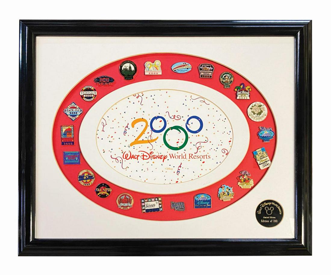 Walt Disney World Millennium Pin Set. (1 of 1)
