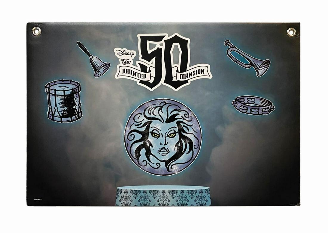 Haunted Mansion Madame Leota 50th Anniversary Sign. (1 of 1)