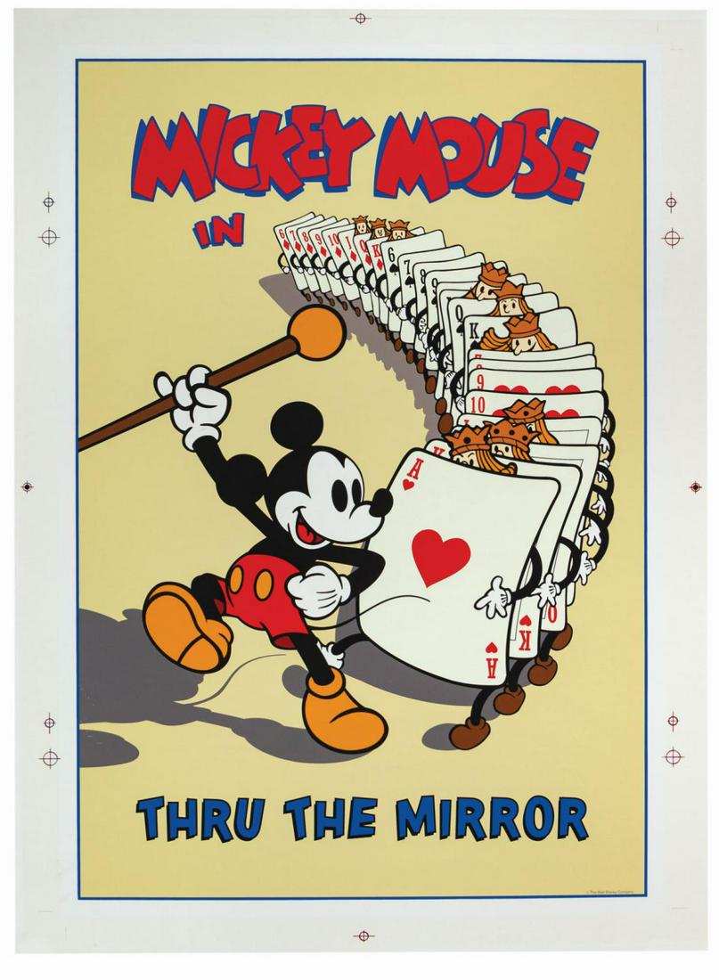 Mickey's House Through the Mirror Poster. (1 of 1)