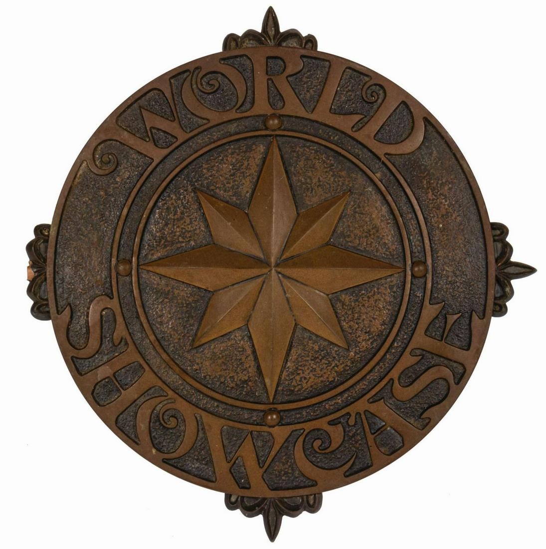 Epcot World Showcase Trash Can Sign. (1 of 1)