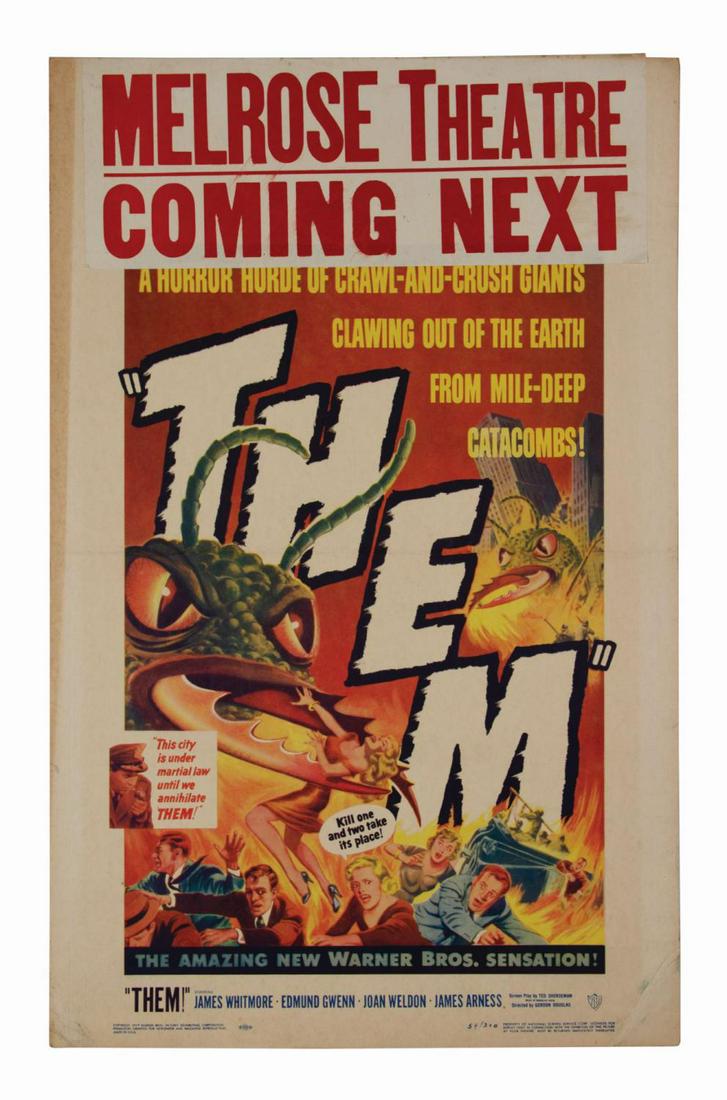 Them! Window Card. (1 of 1)