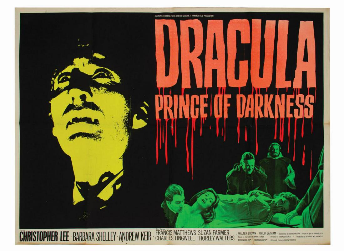 Dracula, Prince of Darkness British Quad Poster. (1 of 1)