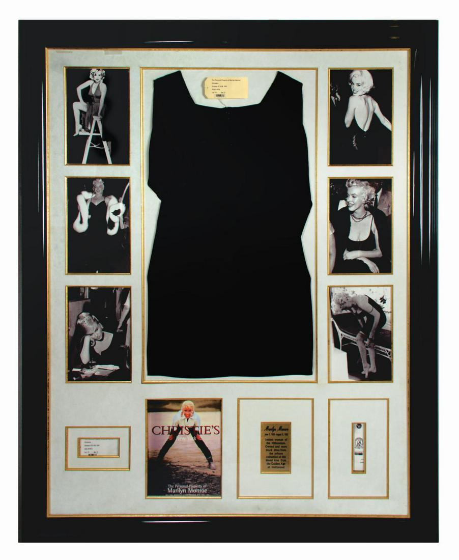 Black Dress from Estate of Marilyn Monroe. (1 of 3)