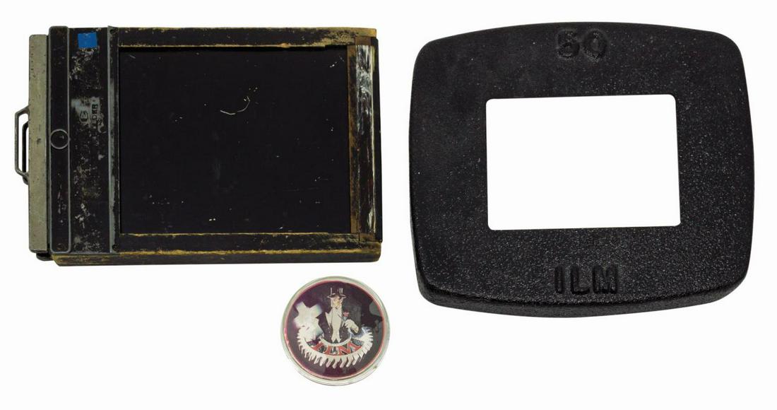 ILM Lamp, Lens Cover, Sheet Film Holder, and Magnet. (1 of 4)