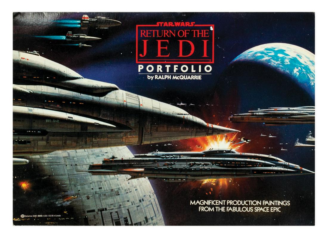 Return of the Jedi Ralph McQuarrie Portfolio. (1 of 2)