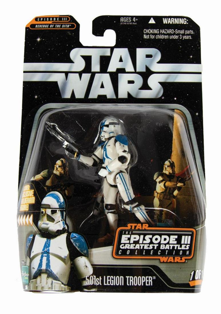 501st Legion Trooper Sample Star Wars Action Figure. (1 of 2)