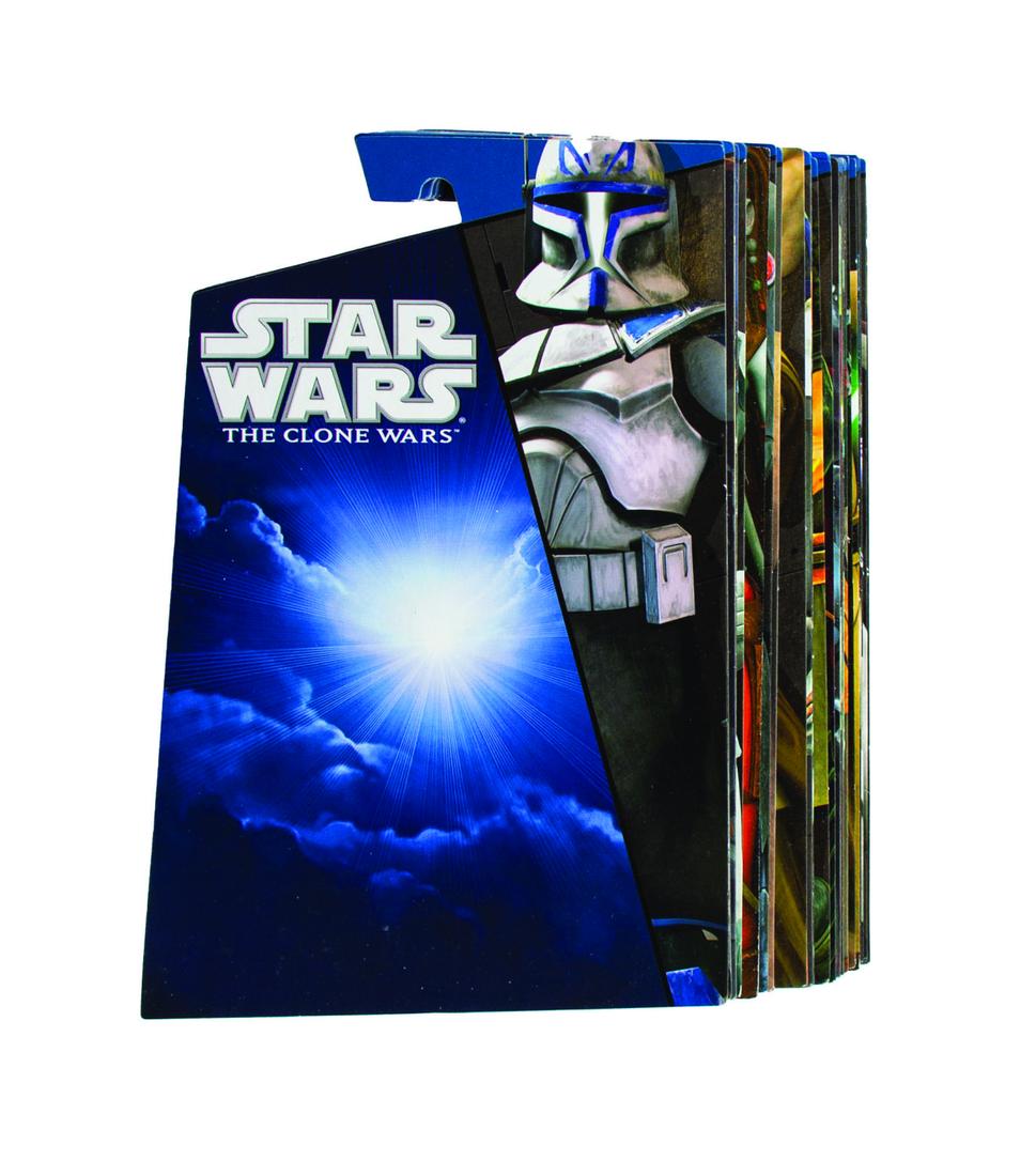 Set of (55) The Clone Wars 2010-2011 Proof Card Backs. (1 of 3)