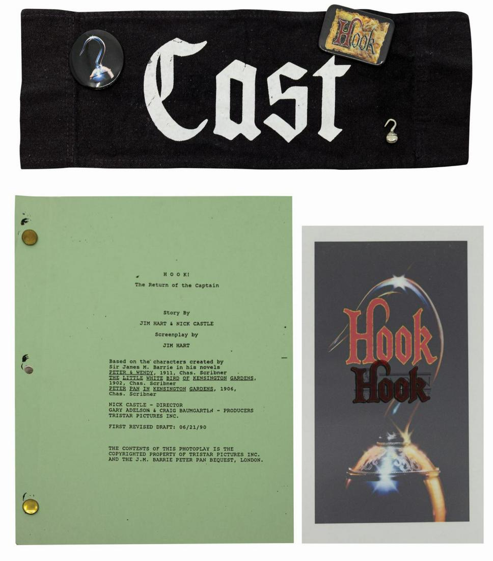 Hook Script, Chairback, and Publicity Transparencies. (1 of 9)