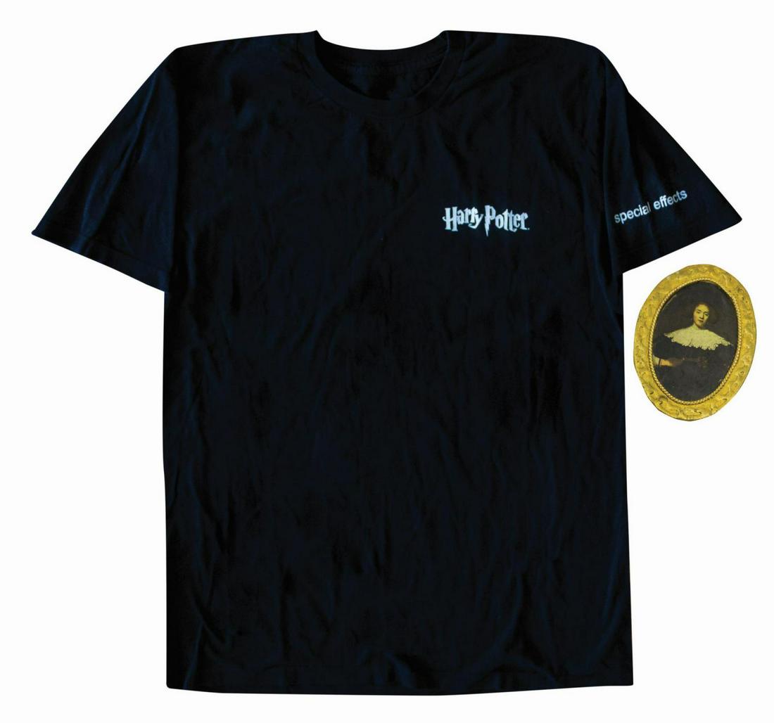 Hogwarts Grand Staircase Miniature Painting and Shirt. (1 of 4)