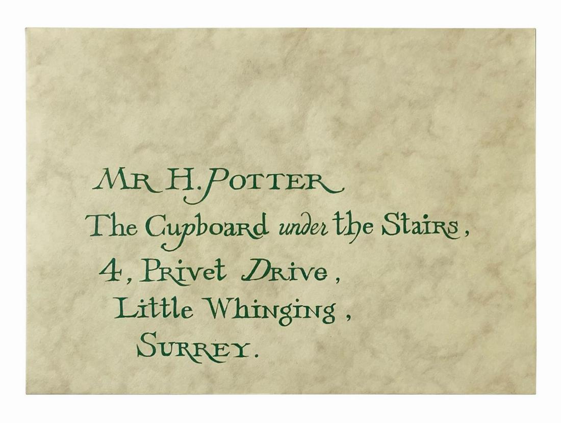 Harry Potter Hogwarts Acceptance Letter Prop. (1 of 2)