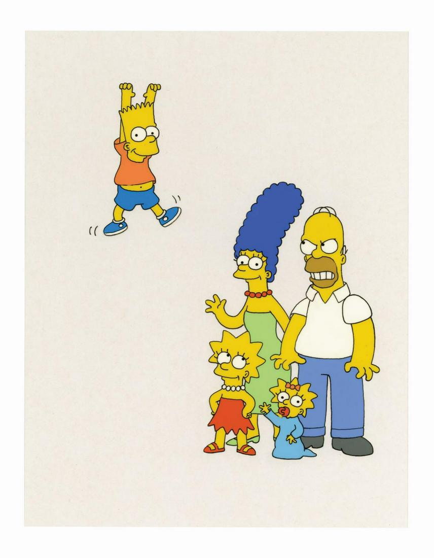 The Simpsons Newsweek Magazine Cover Art. (1 of 2)