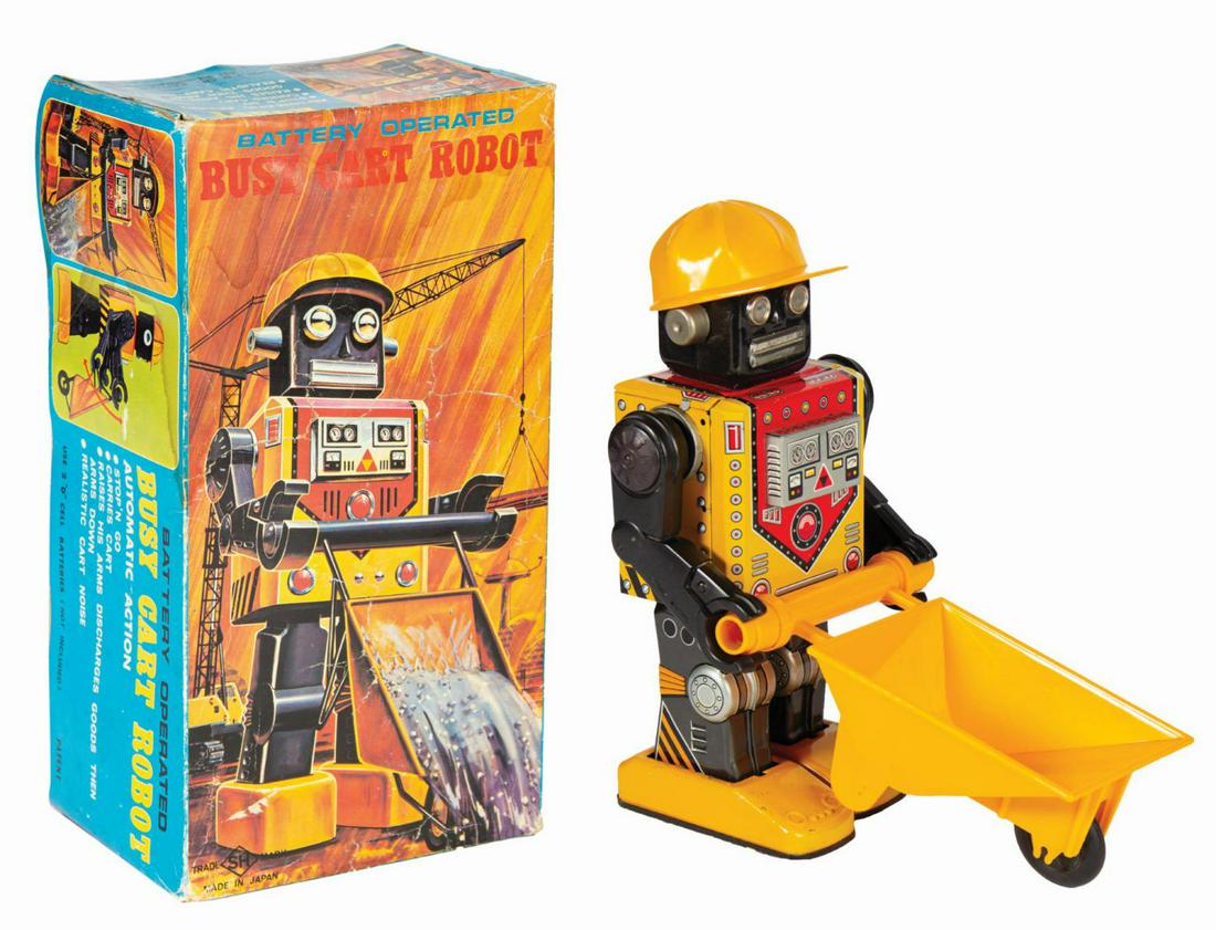 Busy Cart Robot with Box. (1 of 5)