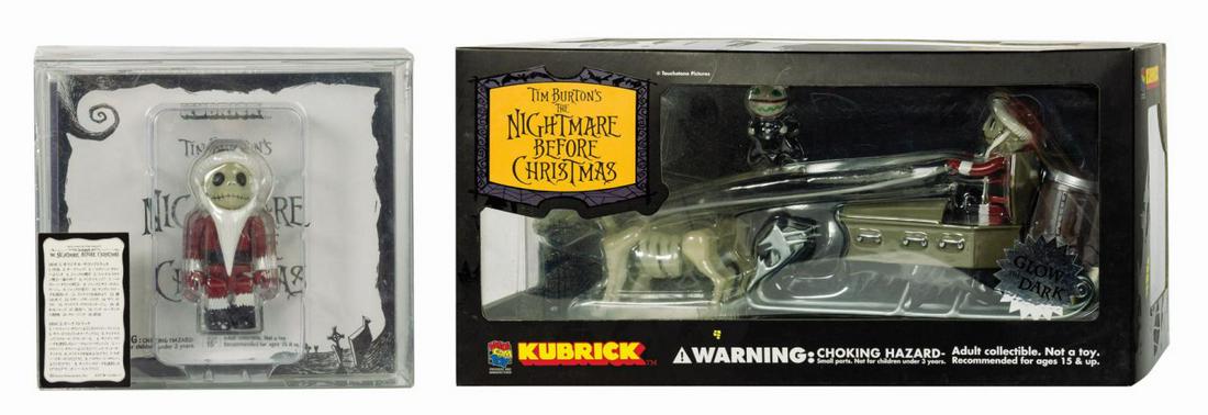Pair of Nightmare Before Christmas Kubrick Sets. (1 of 5)