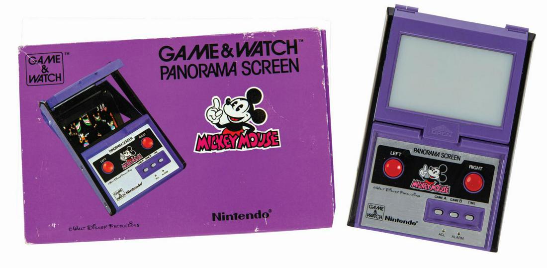Nintendo Game & Watch Mickey Panorama Screen Console. (1 of 4)