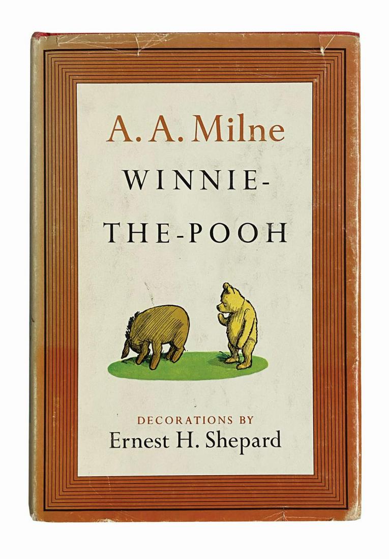 Christopher Robin Milne Signed Winnie-the-Pooh Book. (1 of 2)