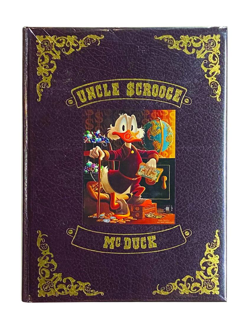 "Uncle Scrooge McDuck" Carl Barks Book.: (Celestial Arts, 1981) A deluxe limited edition copy of Uncle Scrooge McDuck: His Life and Times, written and illustrated by Carl Barks, creator of Uncle Scrooge. Released in honor of Bark's 80th birt