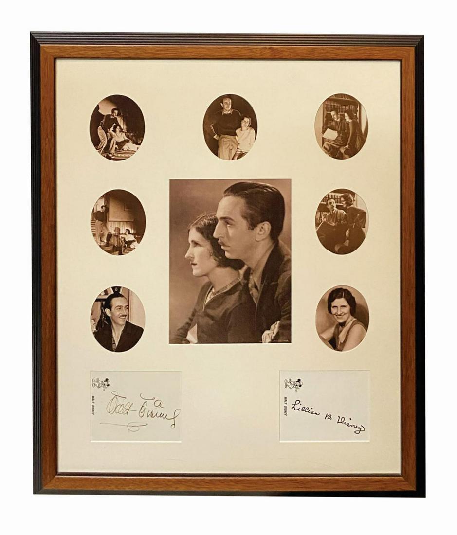 Walt Disney Signed Stationery. (1 of 1)