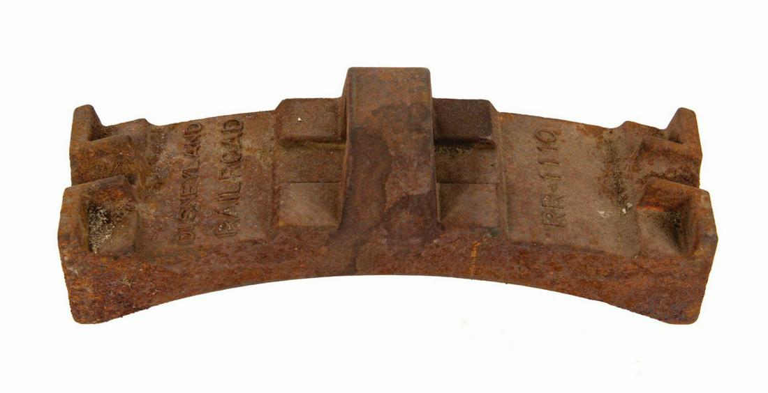 Disneyland RR Engine Brake Shoe. (1 of 3)