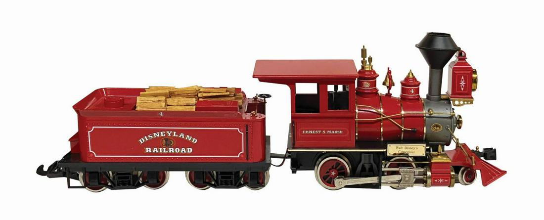 Hartland Disneyland Railroad Engine No. 4 and Tender. (1 of 2)