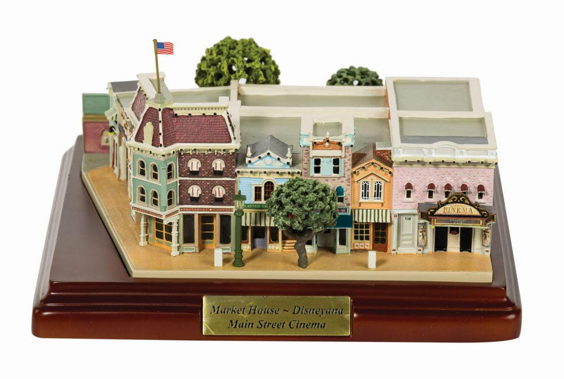 Market House and Main Street Cinema Model by Olszewski. (1 of 4)