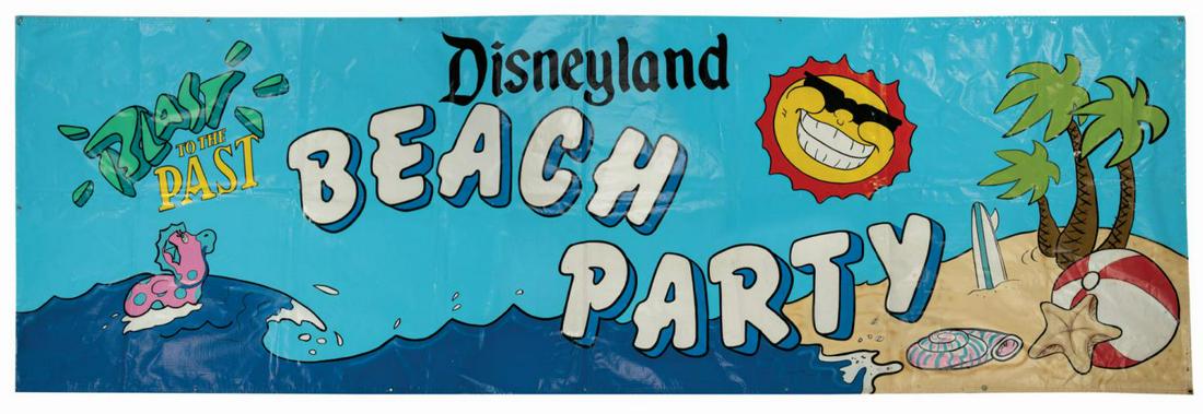 Blast to the Past Beach Party Stage Banner. (1 of 1)
