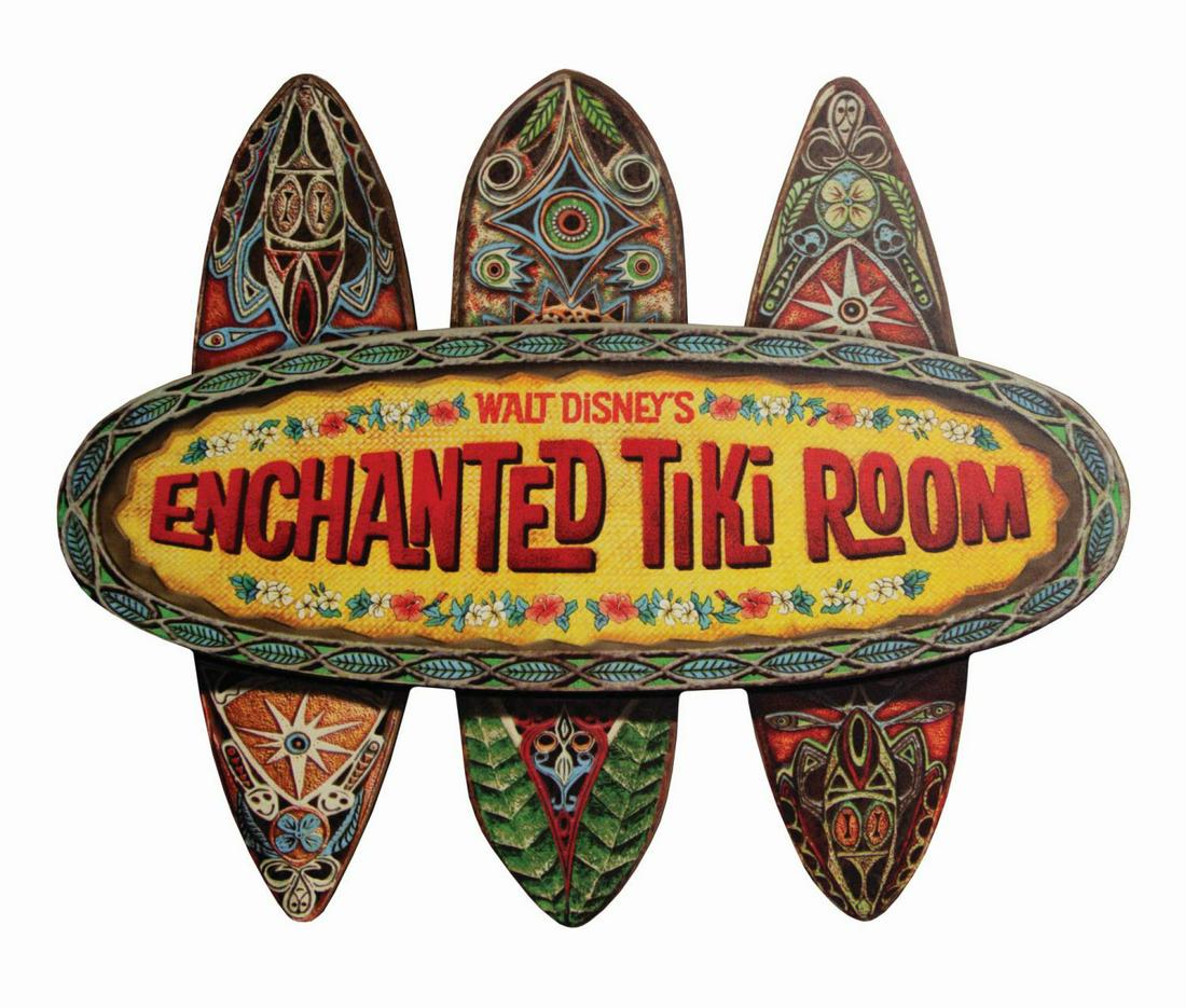 Enchanted Tiki Room Sign. (1 of 1)