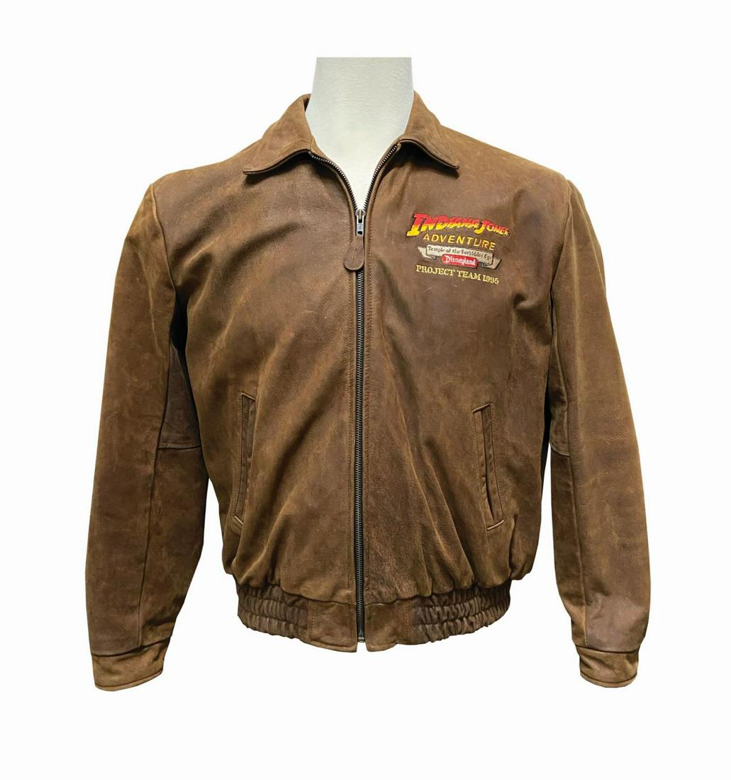Indiana Jones Adventure Imagineer Leather Jacket. (1 of 2)