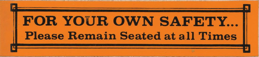 Big Thunder Mountain Safety Graphic. (1 of 1)