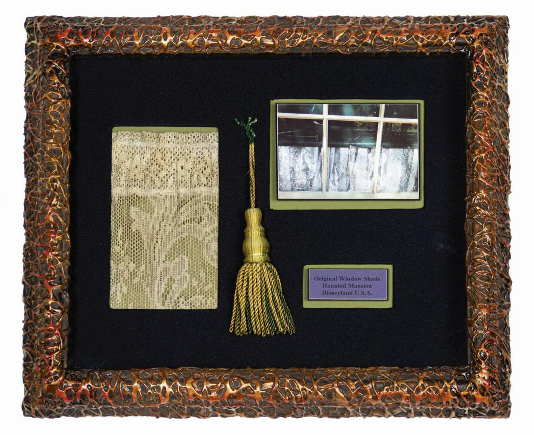 Haunted Mansion Window Shade & Tassel Prop. (1 of 1)