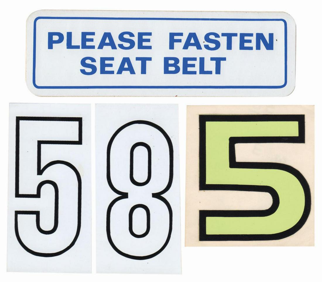 Set of (4) Tomorrowland Graphics. (1 of 5)