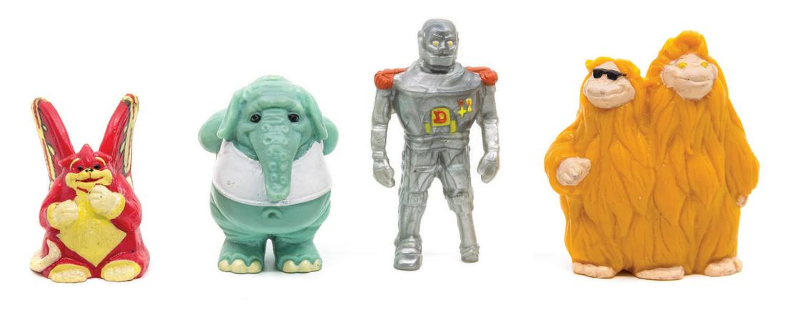 Set of (4) Captain EO PVC Figures. (1 of 1)