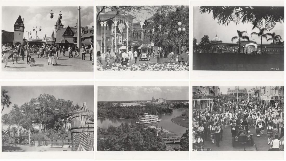 Set of (22) WDW Pre-Opening & Early Operation Photos. (1 of 7)