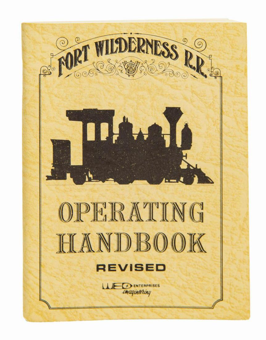Fort Wilderness R.R. Revised Operating Handbook. (1 of 2)