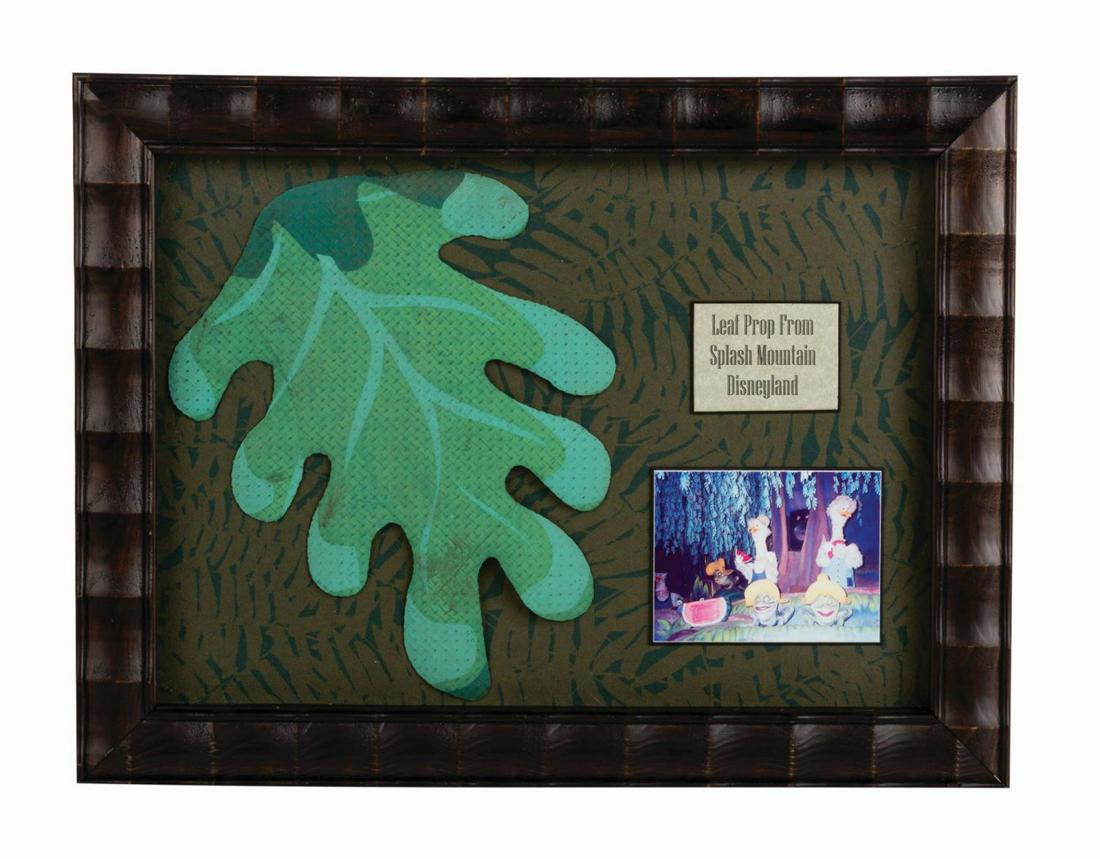 Splash Mountain Leaf Prop. (1 of 1)